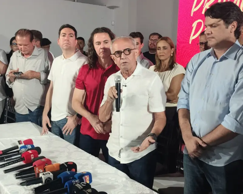 Cícero Lucena oficializa pré-candidatura ao Governo do Estado