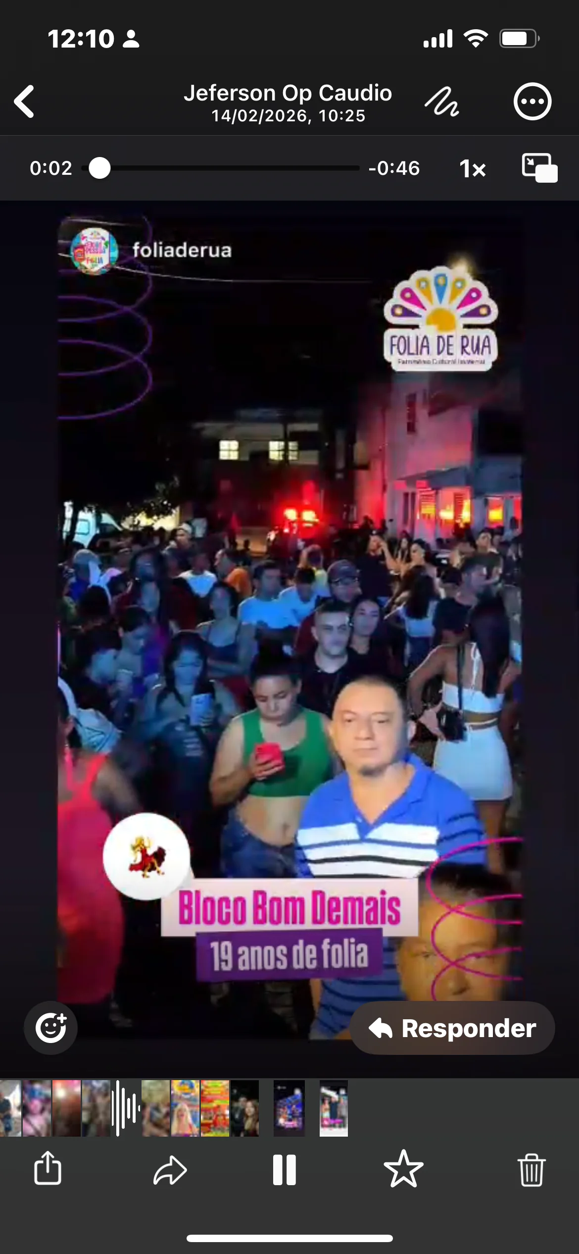 Bloco Bom Demais, mais um ano de sucesso no folia de rua.